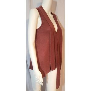 Altar'd State Flowing Sleeveless Asymmetric Tank Top - M